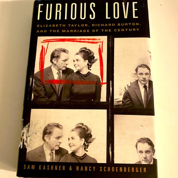 FURIOUS LOVE ELIZABETH TAYLOR RICHARD BURTON sand THE MARRIAGE OF THE CENTURY - Picture 1 of 6